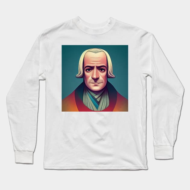 Adam Smith | Manga style Long Sleeve T-Shirt by Classical